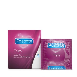 Pasante Trim Condoms 3 pcs PASANTE - Boys of Toys Sp. z o.o. (dystrybutor)