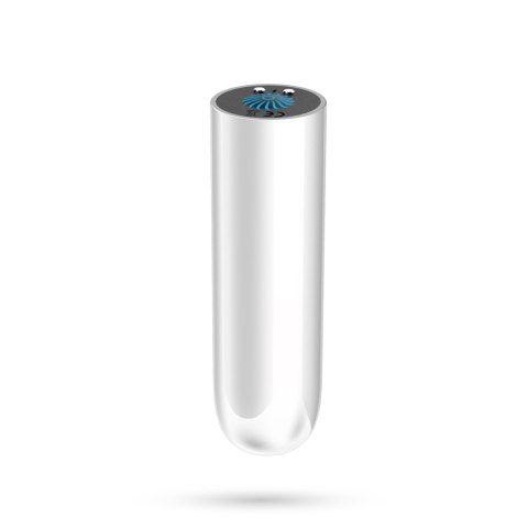 QUACKERS USB RECHARGEABLE VIBRATING BULLET WHITE CRUSHIOUS Crushious - Lunyvan S.L.