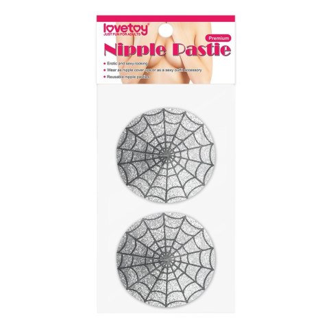 Reusable Spider Glittering Sexy Nipple Pasties LoveToy - Boys of Toys Sp. z o.o. (dystrybutor)