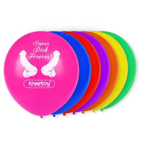 Super Dick Forever Bachelorette Balloons(Pack of 7) LoveToy - Boys of Toys Sp. z o.o. (dystrybutor)