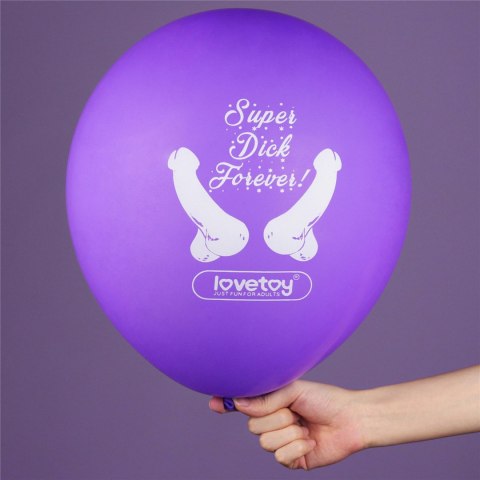 Super Dick Forever Bachelorette Balloons(Pack of 7) LoveToy - Boys of Toys Sp. z o.o. (dystrybutor)
