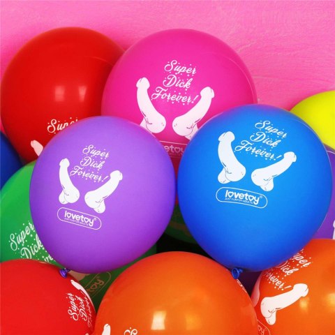 Super Dick Forever Bachelorette Balloons(Pack of 7) LoveToy - Boys of Toys Sp. z o.o. (dystrybutor)