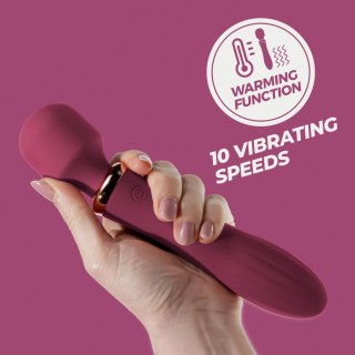CRUSHIOUS DUAL MASSAGE WAND JINX RED WINE Crushious - Lunyvan S.L.