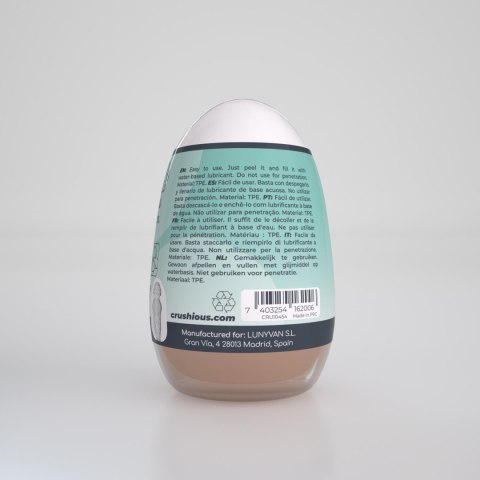 CRUSHIOUS EZY EGG THE NOVICE MASTURBATOR EGG Crushious - Lunyvan S.L.