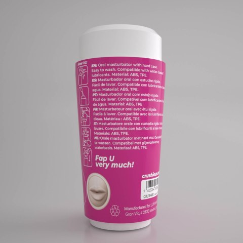 CRUSHIOUS FAPPUCINO SWEET KISS PORTABLE ORAL MASTURBATOR Crushious - Lunyvan S.L.