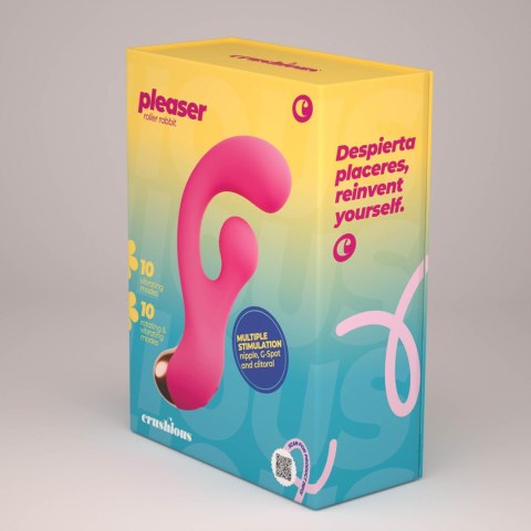 CRUSHIOUS PLEASER VIBRATOR WITH ROTATING STIMULATION Crushious - Lunyvan S.L.