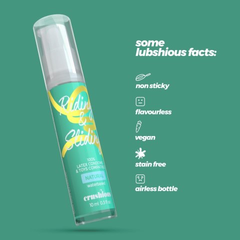 CRUSHIOUS RIDING & SLIDING WATERBASED LUBRICANT GEL 10ML Crushious - Lunyvan S.L.