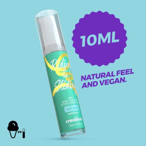CRUSHIOUS RIDING & SLIDING WATERBASED LUBRICANT GEL 10ML Crushious - Lunyvan S.L.