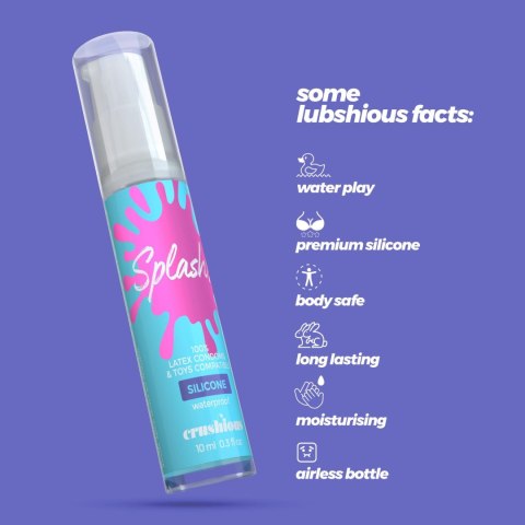 CRUSHIOUS SPLASH SILICONE LUBRICANT GEL 10ML Crushious - Lunyvan S.L.