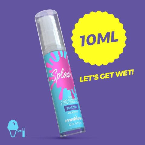 CRUSHIOUS SPLASH SILICONE LUBRICANT GEL 10ML Crushious - Lunyvan S.L.