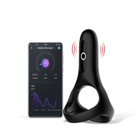 Magic Motion - Rise Smart Wearable Cockring Black Eropartner - INTERSLASH B.V.