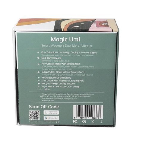 Magic Motion - Umi Smart Wearable Dual Motor Vibrator Eropartner - INTERSLASH B.V.