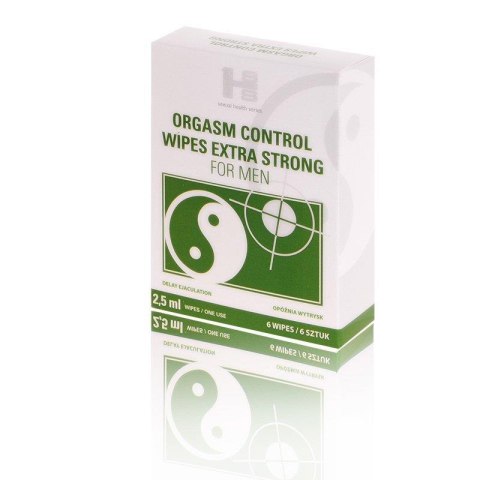 Supl.diety-Orgasm Control Wipes 6szt. EROMED