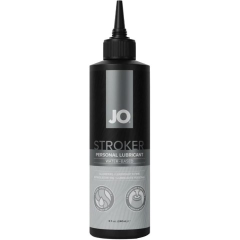System JO - JO Stroker Lubricant 8oz / 240ml Black Eropartner - INTERSLASH B.V.