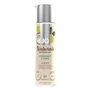 System JO - Naturals Massage Oil Coconut & Lime 120 ml Eropartner - INTERSLASH B.V.