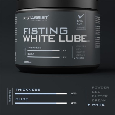 Fist Assist Fisting White Lube 500ml Cobeco Pharma Wholesale BV