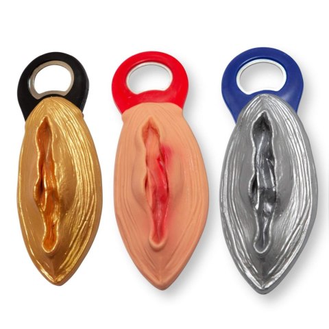 Kinky Pleasure - DS014 - Pussy Bottle Opener - Quirky and Fun Tool -Gold POWER ESCORTS