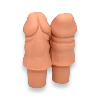 Kinky Pleasure - DS021 - Penis Wine Bottle Stopper - Fun and Functional -White POWER ESCORTS