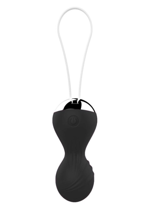 Kulki-Vibrating Silicone Kegel Balls USB 10 Function / Remote control -Black Boys of Toys Sp. z o.o.