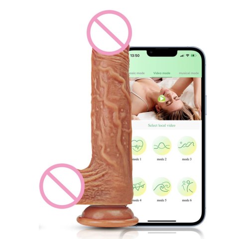 Lovesecret Premium Realistic Vibrator App Function POWER ESCORTS