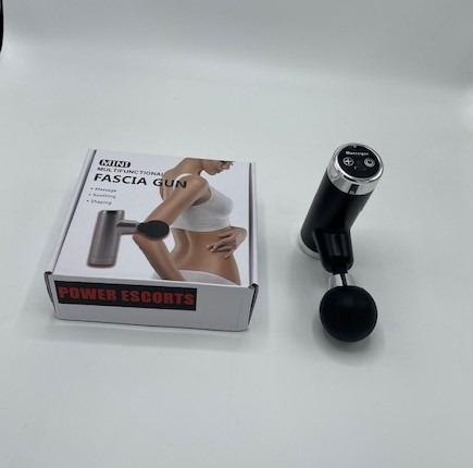 Massage Gun Mini black POWER ESCORTS