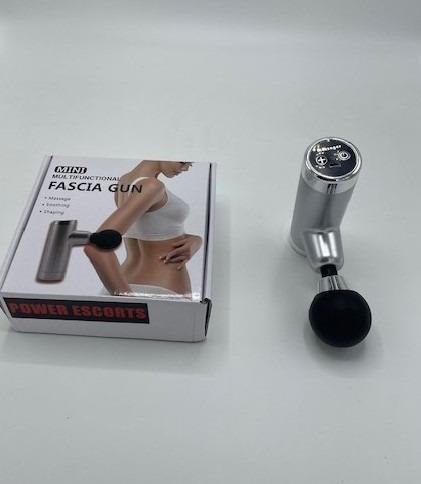 Massage gun mini silver POWER ESCORTS