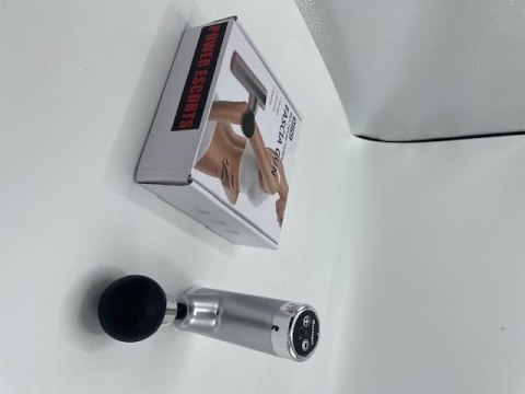 Massage gun mini silver POWER ESCORTS