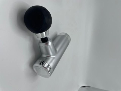 Massage gun mini silver POWER ESCORTS