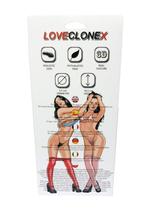 Proteza-AFRODYTA Strap On-LOVECLONEX 6,5"""""""" Boys of Toys Sp. z o.o.