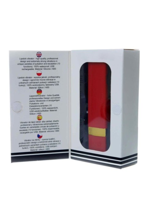 Stymulator-Lipstick Vibrator - Red Boys of Toys Sp. z o.o.