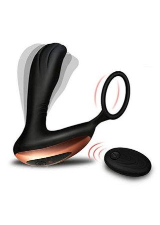 Stymulator-Prostate Massager with Ring USB 10 Function / Remote Control Boys of Toys Sp. z o.o.