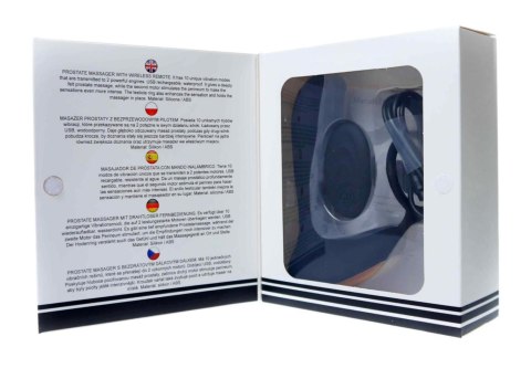 Stymulator-Prostate Massager with Ring USB 10 Function / Remote Control Boys of Toys Sp. z o.o.