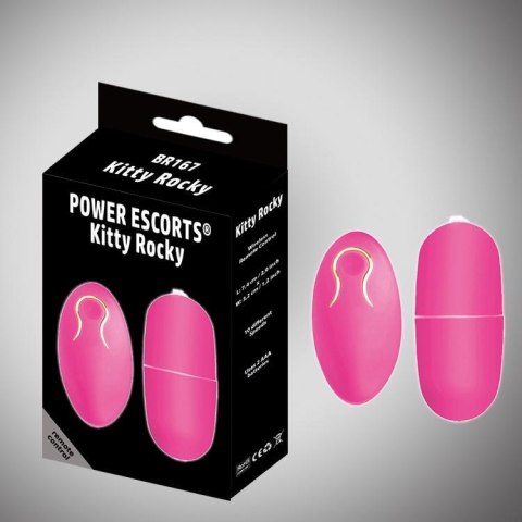 Wibrator - Kitty Rocky Remote Control pink POWER ESCORTS
