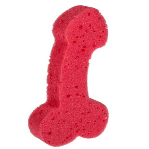 Zabawka - Bath Sponge Penis - 19cm Red POWER ESCORTS