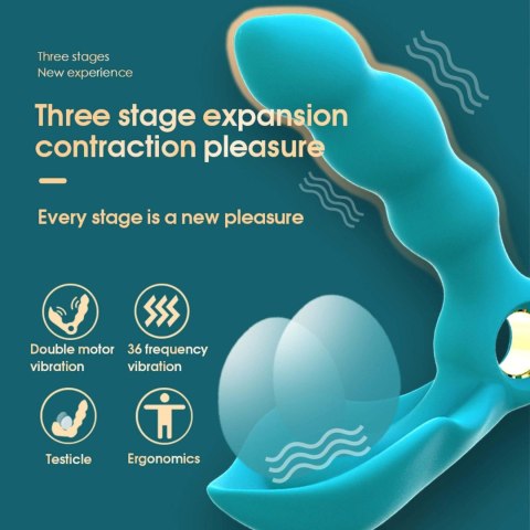 Stymulator-Angelo Male Prostate Triple Stimulation (blue) Boys of Toys Sp. z o.o.