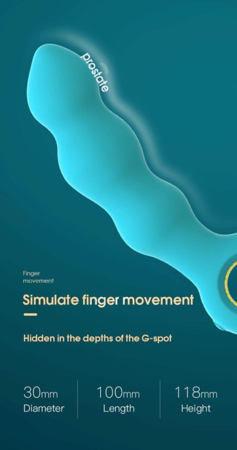 Stymulator-Angelo Male Prostate Triple Stimulation (blue) Boys of Toys Sp. z o.o.