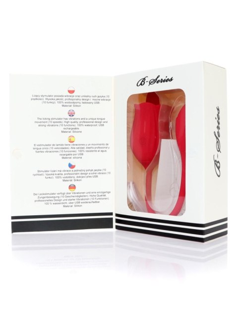 Stymulator - Licking massager with vibrating Egg USB 10 Functions Boys of Toys Sp. z o.o.