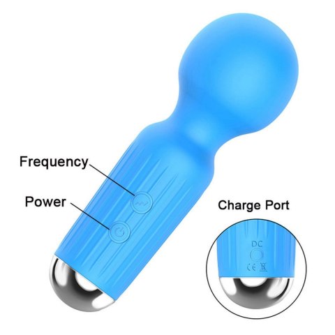 Stymulator-Rechargeable Mini Masager USB 20 Functions - Purple Boys of Toys Sp. z o.o.