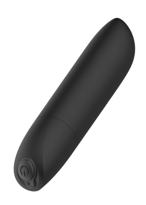 Stymulator-Rechargeable Powerful Bullet Vibrator USB 20 Functions - Shine Black Boys of Toys Sp. z o.o.
