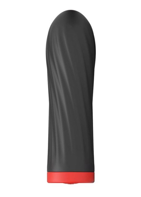Stymulator-Rechargeable Silicone Touch Vibrator USB 10 Functions - Black Boys of Toys Sp. z o.o.