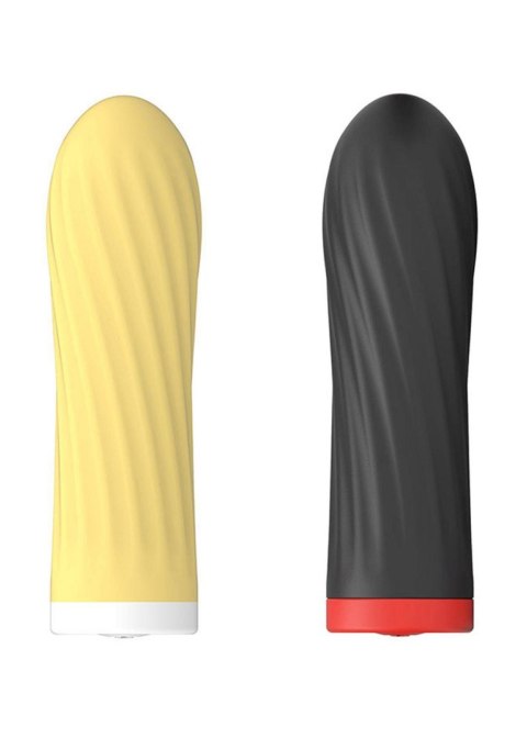 Stymulator-Rechargeable Silicone Touch Vibrator USB 10 Functions - Black Boys of Toys Sp. z o.o.