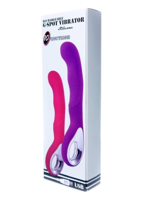 Vibrator G-spot 10 functions USB Purple Boys of Toys Sp. z o.o.