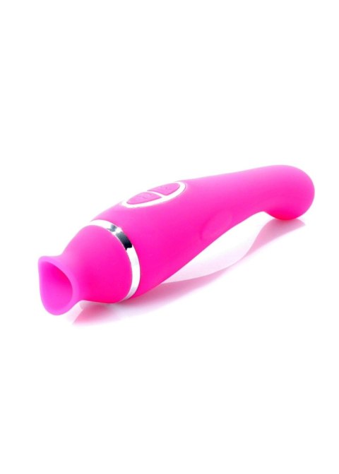 Vibrator-HELEN Pink - 12 vibration functions / 8 stimulation functions USB Boys of Toys Sp. z o.o.