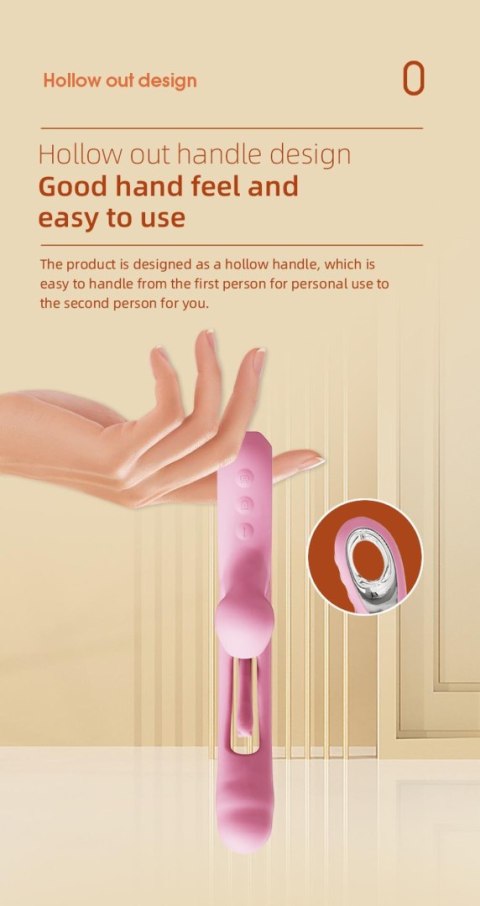 Corse USB 36 functions of vibration and tapping Boys of Toys Sp. z o.o.