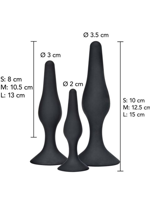 Curvy Companions Kit 3pcs Black SCALA