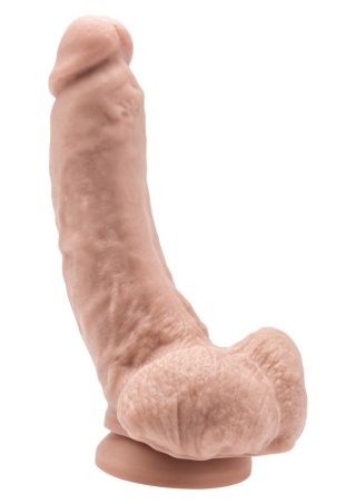 Dildo 8 inch with Balls Light skin tone SCALA