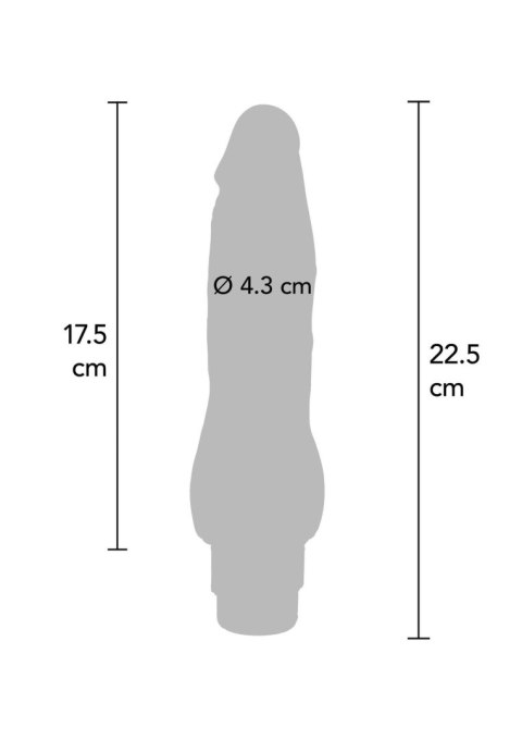 Dual Density Smooth Vibrator Light skin tone SCALA