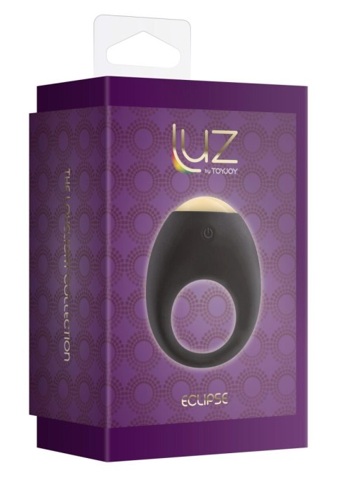 Eclipse Vibrating Cock Ring Black SCALA