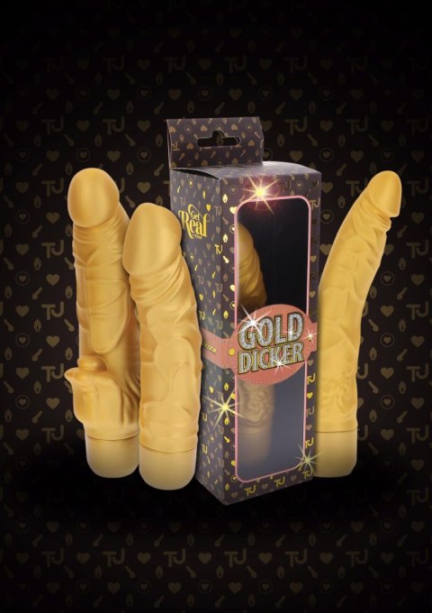 Gold Dicker Original Vibrator Gold SCALA