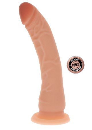 Silicone Dong 8.5 Inch Light skin tone SCALA